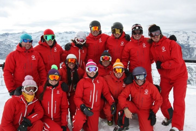 bereit für den Schnee 